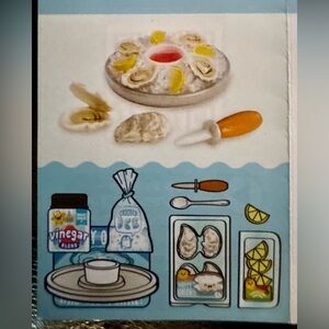 Oysters Cafe 6 series Miniverse Make it Mini shells with tiny pearl NEW RELEASE